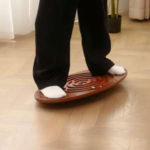 スカイホープ-A 子供用迷路付き木製バランスボード 携帯用エコフレンドリーフィットネス - Product Image 5