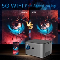 Usine HY350 Android 11.0 HY350 FHD 1080P Projecteur Correction trapézoïdale automatique Beamer Short Throw Portable Home Proyector