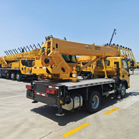 Nouvelle grue mobile hydraulique sur camion de 5 tonnes XCT5L6 avec structure de stabilisateurs horizontaux de type H, vente chaude en Chine