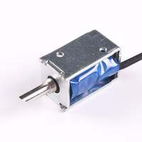 Électroaimant miniature DC6V à bouche oblique, solénoïde magnétique souple, actionneur télescopique haute force, électroaimant DC push-pull
