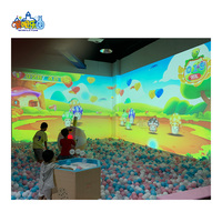 Jeux vidéo interactifs d'intérieur pour enfants, projecteur mural/sol en métal pour une utilisation éducative ou ludique à domicile