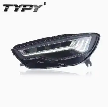 Phares avant automatiques pour 12-15 Audi A6L mise à niveau de l'ensemble des phares vers un nouveau style matrice de phares LED avant