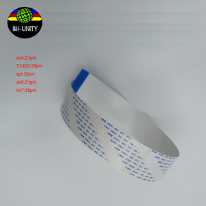 Cable para Cabezal de Impresión de 21, <span class=keywords><strong>29</strong></span>, 30, 31 y 35 Pines para Impresoras Epson DX4, DX5, DX7, TX800, XP600 con Tinta Eco Solvente - Product Image 2