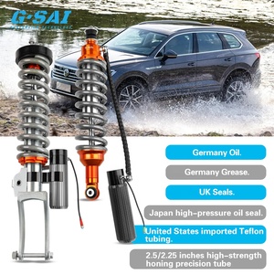 Kit de Elevación con Amortiguadores de Nitrógeno para Volkswagen Touareg <span class=keywords><strong>CR7</strong></span> 7P Todoterreno con Compresión y Rebote Precisos y Ajustables - Product Image 1