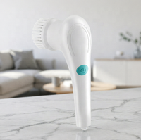 Brosse de nettoyage électrique domestique multifonctionnelle rechargeable pour salle de bain et cuisine, vente en gros d'usine, l'outil indispensable pour la vaisselle