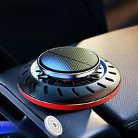 Diffuseur de parfum solaire rotatif en alliage d'aluminium pour voiture, vente en gros, ornements créatifs désodorisants, aromathérapie automobile