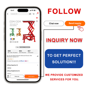 300LBS Hydraulic Lift Support <strong>Car</strong> Tool Hoist Motorcycle <strong>Scissor</strong> Lift <strong>Jack</strong> With CE - Product Image 6