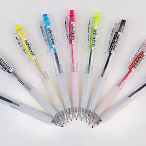Customized New Plastic Click <b>Pen</b> with Rubber Grip Signature Roller Gel Ink for Office School and Promotion Ballpoint <b>Pens</b> - Product Image 1