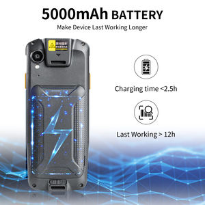 Промышленный портативный сканер штрих-кодов для улицы, Android PDA, считыватель NFC/<span class=keywords><strong>RFID</strong></span>, 4 ГБ памяти, беспроводной, для логистики, транспорта, учета запасов - Product Image 1