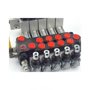 วาล์วควบคุมแบบแมนนวล DCV40Z แฮนด์แจ็ค 5-สปูล วาล์วโมโนบล็อกแบบปรับทิศทาง ขายส่งและรับผลิตแบบ OEM - Product Image 4