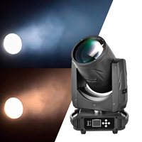 Luz de Cabeza Móvil LED DMX512 YT200/YT400 de 200/400W con Haz de Luz de Superficie y Programación Automática para Escenarios, Bodas, Conferencias y Bares