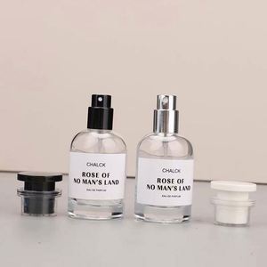 Thick Bottom Clear Transparent Glass <b>Perfume</b> <b>Bottle</b> Custom Logo Screen Printing <b>30ml</b>/50ml/100ml 100pcs <b>Perfume</b> Pump Sprayer - Product Image 2