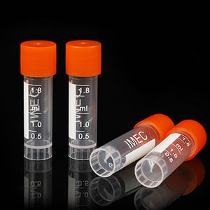 Fabrika toptan crycryal 2ml geri dönüşümlü tek kullanımlık plastik Cryovials kriyojenik flakon Cryo tüpleri donma tüpü test tüpü - Product Image 3