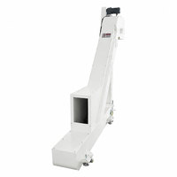 Convoyeur à copeaux de type grattoir personnalisé en usine, convoyeur à bande en acier articulée pour machine-outil CNC, sur mesure