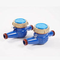 DN20 Material Mechanical Multi Jet Dry Type Cold Water Meter