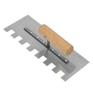 Paleta de azulejos con dientes, paleta de dientes grandes, paleta adhesiva para azulejos, herramienta de instalación de azulejos, tablero de aplicación adhesiva - Product Image 1