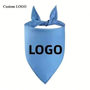 Écharpe triangulaire pour animaux de compagnie OEM - Logo personnalisé, écologique, imprimée numériquement, pour chiens et chats - Product Image 6