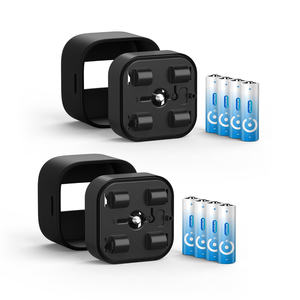 Комплект из 2 аккумуляторных блоков для умных камер видеонаблюдения с 8 литиевыми батареями, водонепроницаемые, совместимые с Blink Outdoor 4 - Product Image 1