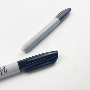 Marqueur permanent indélébile noir, impression personnalisée du logo, stylo publicitaire promotionnel - Product Image 2