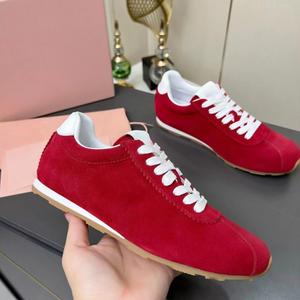 Chaussures de course sportives de qualité supérieure MIUs Originales Luxueuses Rétro Décontractées à lacets Polyvalentes Confortables Amortissantes Anti-odeur Fly - Product Image 1