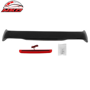 Alerón de maletero con luz LED en negro brillante para Honda Civic Coupé de 2 puertas, años 1996-2000 - Product Image 5