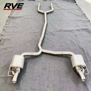 Système d'échappement Catback RVE à <span class=keywords><strong>prix</strong></span> d'usine pour Mercedes-Benz W205 <span class=keywords><strong>C43</strong></span> <span class=keywords><strong>AMG</strong></span> 3.0T, silencieux à valve en acier inoxydable 304, soudé TIG - Product Image 1
