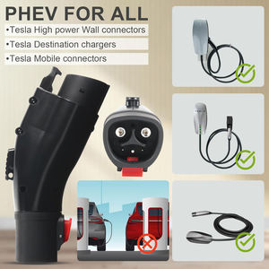 อะแดปเตอร์ชาร์จ J1772แบบพกพาสภาพใหม่สำหรับ Tesla MAX 48 AMP 250V EV ตัวเชื่อมต่อมือถือทางเข้า/เต้าเสียบ/ปลั๊กชนิดที่1 - Product Image 5