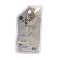 Boîte d'emballage recyclable en plastique PET transparent en PVC pour écouteurs et appareils électroniques grand public