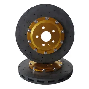 Based on 8V0615301C Modified Ceramic Brake Disc 380X34mm for AUDI RS6,Customation Service, Manufacturer From China