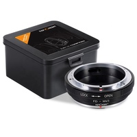 Tube adaptateur d'objectif FD-M4/3 pour objectif Canon FD vers Olympus E-P1/E-P2/E-PL1 et Panasonic G1/G2/GF1/GH1/GH2