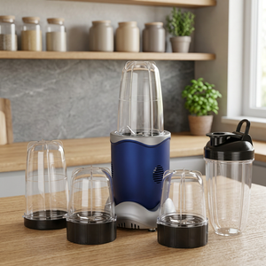 Licuadora Multifuncional de Alta Velocidad, Extractor Compacto para Hacer Smoothies, Bebidas de Frutas y Batidos de Proteínas para la Cocina - Product Image 1