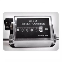 Compteur mécanique JM316 pour mesurer la longueur, compteur de mètres pour tissus textiles