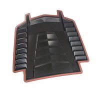 Couvercle de capot universel en plastique ABS noir 4x4 pour Jimny 2019 +