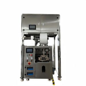 Chuyên nghiệp dễ dàng hoạt động sức khỏe trái cây trà dâu tam giác kim tự tháp túi trà với tag và chuỗi Điền và máy đóng gói - Product Image 4