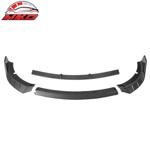 Compatible con Charger SRT 2015-2016 V6 Estilo B, Labio de Parachoques Delantero con Estampado de Fibra de Carbono - Product Image 6
