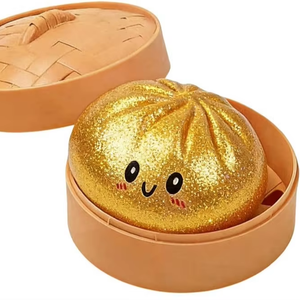 Offre Spéciale Jouets de bureau en forme de boulette géante scintillante, Balles anti-stress, Jouet sensoriel Fidget, Jouet Squishy en forme de boulette - Product Image 2