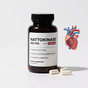 OEM suplemen ekstrak <span class=keywords><strong>Natto</strong></span> <span class=keywords><strong>Food</strong></span> Grade 20000FU/g Nattokinase enzim dalam kapsul keras ekstrak Herbal bubuk Drum dapat kemasan - Product Image 1