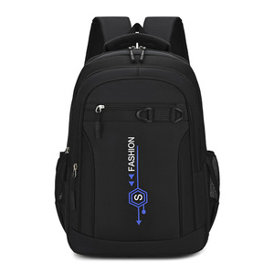Fashion <b>Backpack</b> For Men 15 Inches Laptop <b>Large</b> Capacity Commute Student <b>School</b> Bag Blue Black Gray Green - Product Image 5