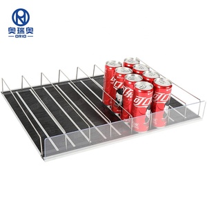Soda Đồ Uống Dispenser Con Lăn Kệ Lưu Trữ Linh Hoạt Trượt Giá Trượt Trượt Cho Làm Mát Quản Lý Kệ Hệ Thống Con Lăn Kệ - Product Image 3