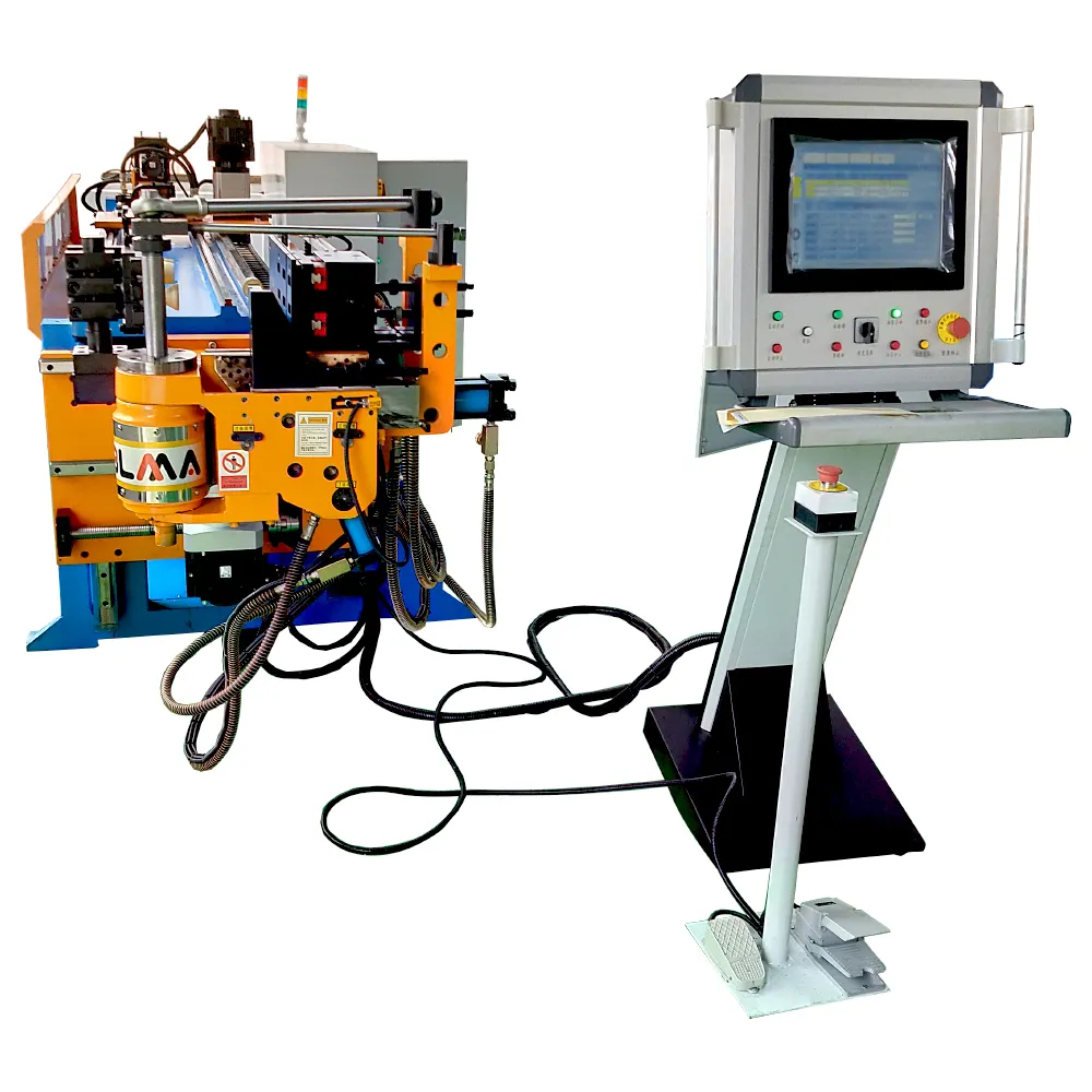 Hydraulic Pipe Bender Metal Stainless Steel Manual Hydraulic 3D Automatic NC CNC Square Tube Bender Pipe Bending Machine
