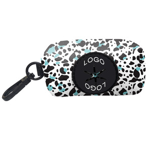 Animal Print <b>Dog</b> Harness Set with Adjustable Buckle Closure and Bowknot for Medium <b>Dogs</b> - Product Image 5