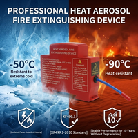 Extincteur automatique à aérosol pour armoire de mise à la terre, armoire haute tension, aluminium, 10G-40G, suppression d'incendie, 86x70x21mm