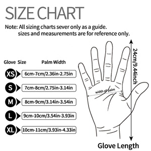 Gants jetables en nitrile bicolores noir et blanc à manchette longue <span class=keywords><strong>de</strong></span> 12 pouces, <span class=keywords><strong>de</strong></span> qualité alimentaire, pour le nettoyage des toilettes, la vaisselle et l'usage domestique - Product Image 6