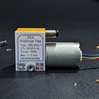 Mini pompe à vide de haute qualité / Pompe à air électronique silencieuse sans balais à micro-diaphragme 12V DC 32BZ 2-3,7L/min sans huile