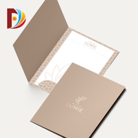 Porte-documents en papier kraft de Manille écologique, personnalisation personnalisée, format A4, logo personnalisé, porte-documents carré, école, deux poches