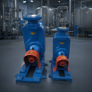 Bomba centrífuga autocebante de hierro fundido para alta temperatura para transferencia de aceite industrial - Product Image 1