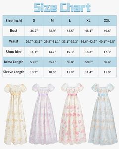 <span class=keywords><strong>Robe</strong></span> de style régence, inspirée de Jane Austen, pour fête du thé victorienne, blanche, lavable, longueur ras du sol, idéale pour l'été - Product Image 4