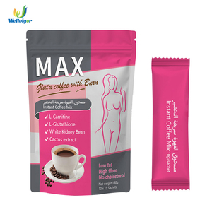 Café Adelgazante Max 150g - Fórmula con L-Carnitina y <span class=keywords><strong>Glutatión</strong></span> para la Pérdida de Peso y Belleza de la Piel en Adultos - Mezcla de Café Desintoxicante Natural - Product Image 1