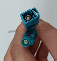 Adaptateur de câblage de caméra OEM pour voiture, connecteur FAKRA mâle/femelle, double RCA mâle, câble de rétrofit pour véhicule de 30 cm