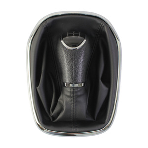 Chevrolet Car Gear <b>Shift</b> <b>Knob</b> 5 Speed Leather Ergonomic Black Manual Transmission Accessory - Product Image 2